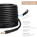 15M Hochdruckschlauch für Kärcher K2 K3 K4 K5 K6 K7, Hochdruckreiniger schlauch mit Click Quick Connect Stecksystem, Hochdruckreiniger Schlauch Zubehör, Hochdruck Verlängerung Ersatzschlauch