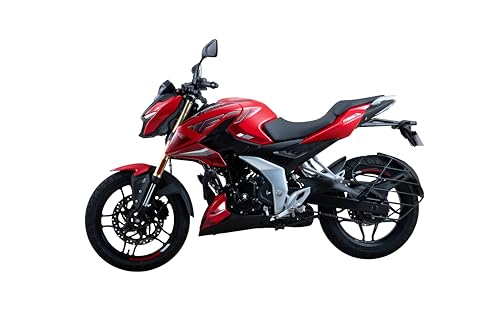 Image of Bajaj Pulsar N 160 Ug Motorcycle /Motorbike - Glossy Racing Red - Ex-Showroom