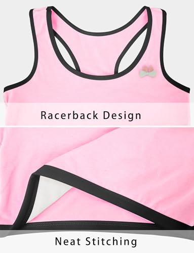 Happy Cherry Girl’s Bra Tank Top Racerback Training Bras Crop Camisoles Undershirt for Teen Girls 7-12 Years3