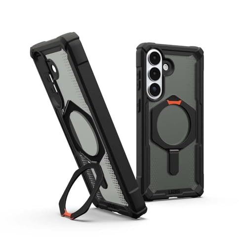 URBAN ARMOR GEAR Galaxy S26+ Plasma XTE w/Magnet �ČRMIL�K�i �ϏՌ� �X�}�z�P�[�X Black/Orange �u���b�N/�I�����W ���{���K�㗝�X�i UAG-GLXS26P-TXM-B/O