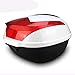 Produktbild Vige Große Kapazität Shock-Proof Motorrad Schwanz Box Universal Electric Fahrrad Trunk Top Case mit Sicherheitsschloss Schnalle
