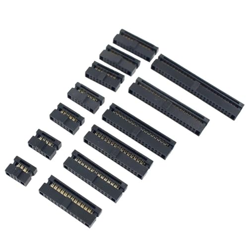 Conector hembra IDC de 1,27 mm para reparar y ensamblar buses de datos de 34 pines