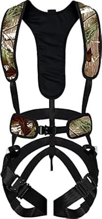Hunter Safety System X-1 Bow-Hunter Harness for Tree-Stand Hunting, Lightweight Comfortable Safe All-Season Great Mobility, Large/X-Large, Camo