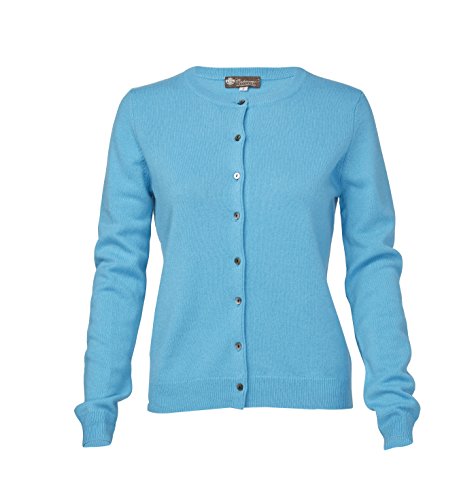 Image of Cashmere Boutique Women's Pure Cashmere Button Cardigan