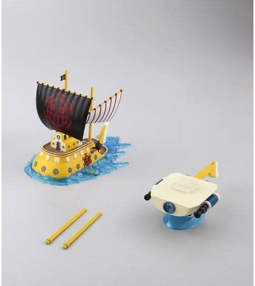 Bandai One Piece Trafalgar Law's Grand Ship Collection Submarine: Jelajahi Bawah Laut Bersama Law! Skala 1/450 Desain autentik