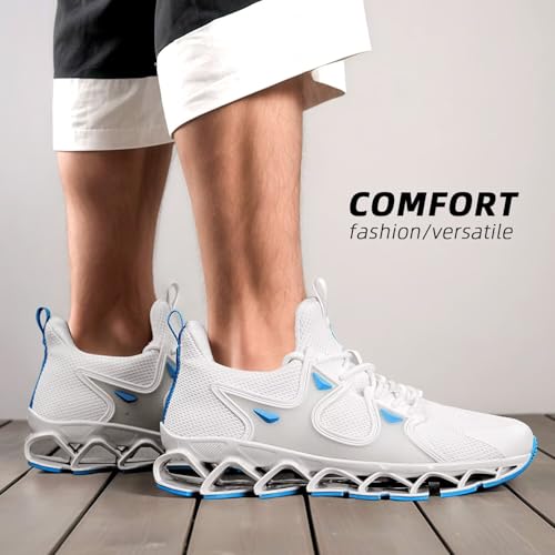 Image of Mens Running Shoes Blade Fashion Sneakers Casual Slip on Tennis Walking Athletic Sport Trainers Zapatillas para Hombre