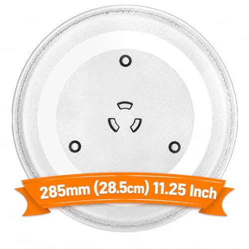 Image of J K b K - Microwave Oven Glass Turntable Coupler Plate 285mm (28.5cm) 11.25 Inch Compatible for Kenstar, IFB, Whirlpool, Onida & Bajaj Microwave Ovens (Not Compatible for Samsung)
