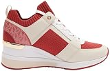 Michael Kors Georgie Knit Trainer, Sneaker Damskie, Crimson Multi, 41 EU, Crimson Multi, 41 EU