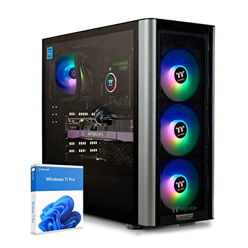 dcl24.de Gaming PC [18638] Intel i7-13700KF 16x4.2 GHz - Z790, 2TB M.2 SSD, 64GB DDR5, RTX 4080 16GB, WLAN, Windows 11 Pro