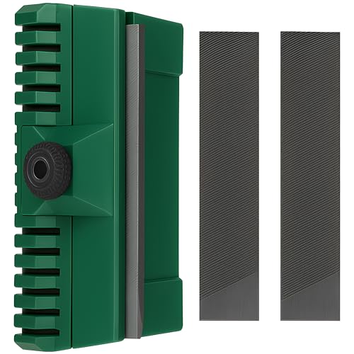 Granatan Chainsaw Bar Dressing Tool, Professional Chainsaw Guide Bar Repair and Alignment Tool, Steel Chain Bar Rail Dresser for Straight, Accurate Cutting