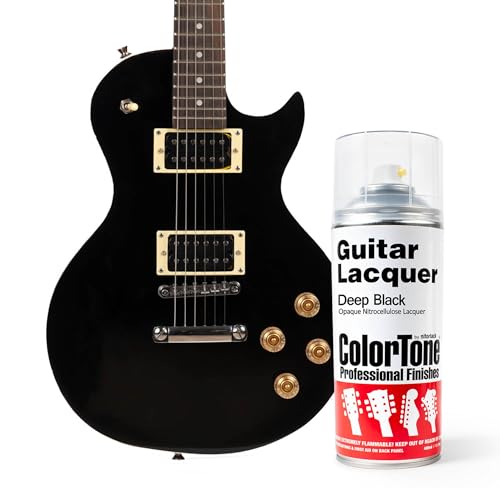 ColorTone Deep Black Guitar Lacquer Spray Paint