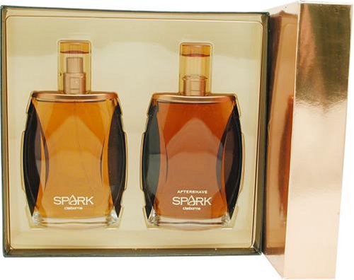 Spark By Liz Claiborne For Men. Set de colonia en aerosol 3.4 onzas y después del afeitado 3.4 onzas