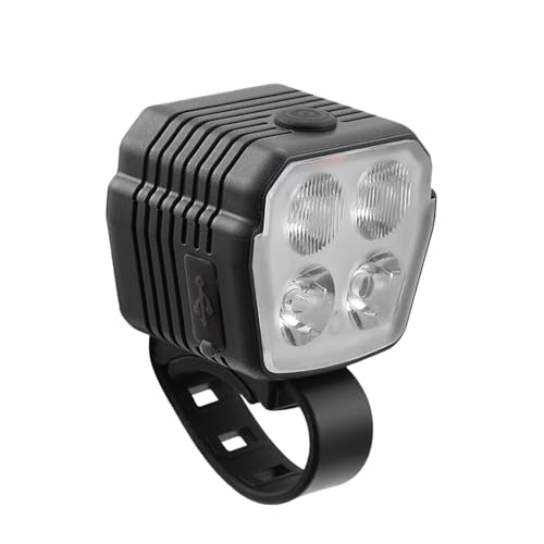 LED���]�ԃt�����g���C�g ���]�ԃ��C�g USB�[�d�� �z�[���t�� �T�C�N�����O�����d�� 2 In 1 ��ԑ��s�p���]�ԃ��C�g ���^ �ȒP(Headlight with Horn)