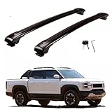 TINIANHHCT Upgraded Cross Bars Roof Rack Lockable Compatible with BYD Shark 6 2024 2025 2026 Aluminum Crossbars Cargo Carrier（Black）
