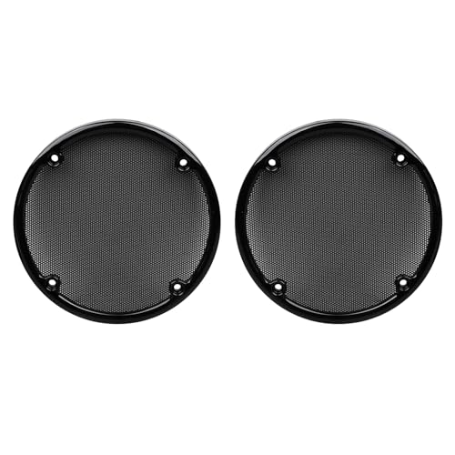 Image of Black Rear Speaker Grills Mesh Cover fit for Harley Electra Glide Ultra Classic Ultra Limited Tri Glide Ultra FLHTCU 2014-2023