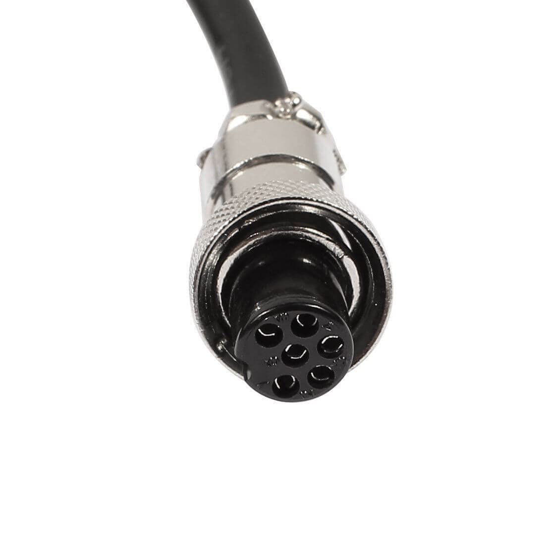 Cable de aviación GX12 de 6 pines hembra para instalación de impresoras 3D y CNC 1m
