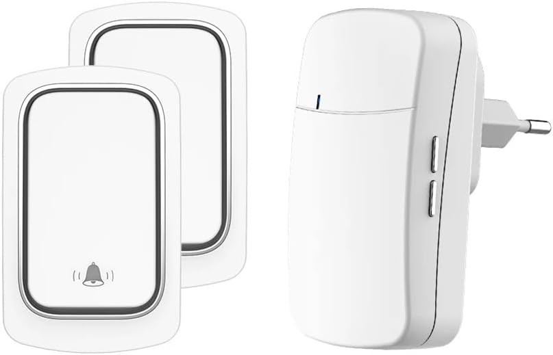 No Battery Required Waterproof Door Bell Sets Home Outdoor Kinetic Chime Doorbell Doorbell (D As Shown) (D As Shown)