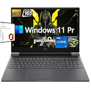HP Victus 16.1 Gaming Laptop – 13th Gen Intel Core i7-13700HX – GeForce RTX 4060-144HZ 1080p – Windows 11 Pro & Microsoft Office Lifetime License – 32GB DDR5, 1TB SSD – Backlit Keyboard, Wi-Fi 6E