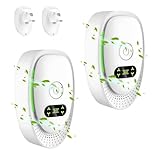 2 PCS Air Purifier Plug In, SGZIOO Ionic Negative plug in Air Purifier for Home Bedroom Smokers, Mini Portable air Ionizer, Quiet Odour Remover for Office Rooms Kitchen