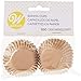 Wilton Unbleached Mini Baking Cups, 100 Count ,Brown