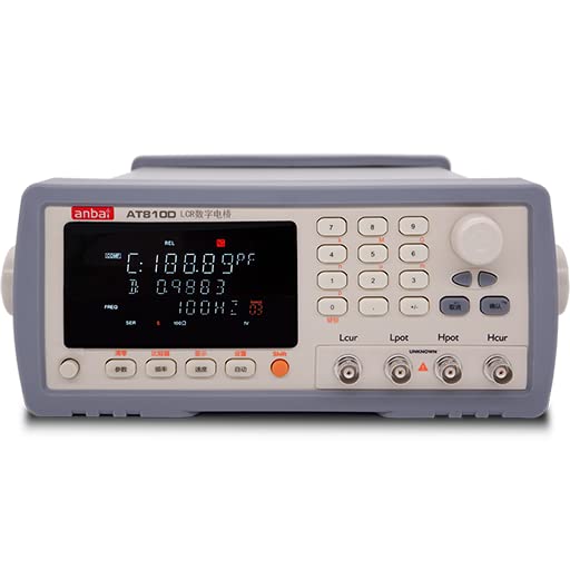 AT810D LCR Meter Measurement Frequency 100Hz, 120Hz, 1kHz, 10kHz