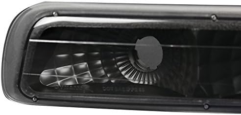 2000-2006 Chevy Suburban Tahoe Crystal Headlights Head Lamps Black 00 01 02 03 04 05 06