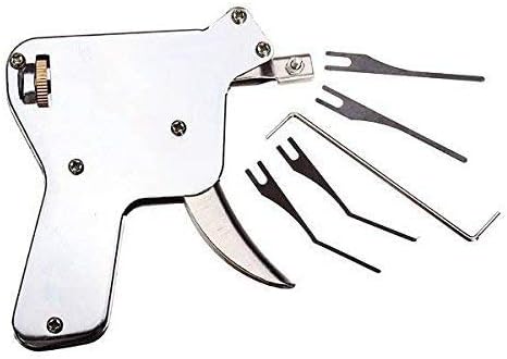 Loboo Idea Lock Pick Gun, Locksmith Lock Picking Tool, Door Lock Opener Lockpick Set (UP) (Lock Pick Gun)