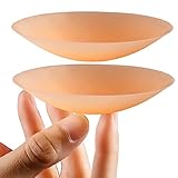 PRETTYWELL Nipple Covers for Women, Reusable Waterproof Nipple Petals Caramel