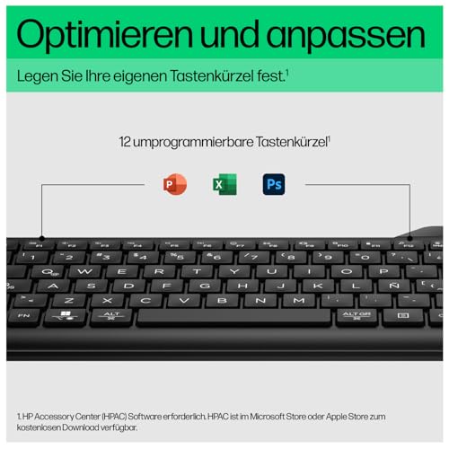 HP 475 Dual Mode Wireless Keyboard - vue 5