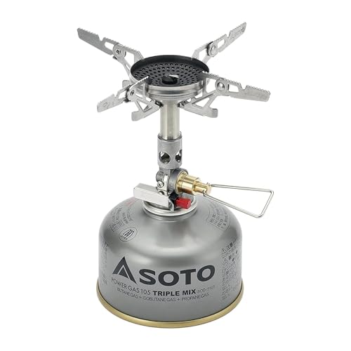 SOTO WindMaster with Micro Regulator and 4Flex, Liquefied Petroleum Gas