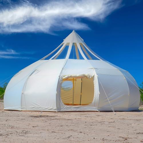 Wilderness Resource - Astral Luxury Tent - 3 Sizes - Waterproof/Four Season/Glamping/Events/Resorts (16 Feet / 2 Doors)