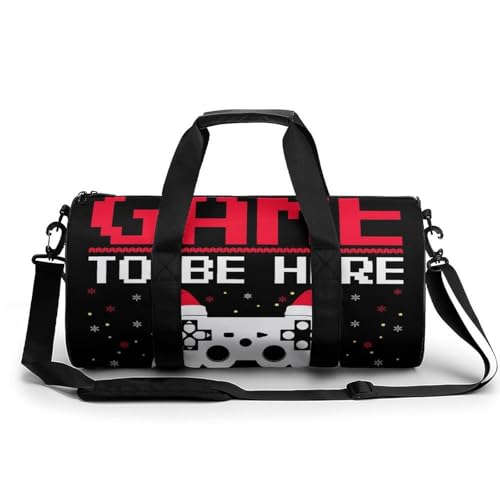 Sac de sport gym sac de voyage compact 45x23x23cm type duffel bag de randonnée