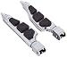 Krator HH009-C Rest (Honda Front Chrome Ace Spirit Magna Shadow Phantom Stiletto Motorcycle Foot Pegs Left+Right)