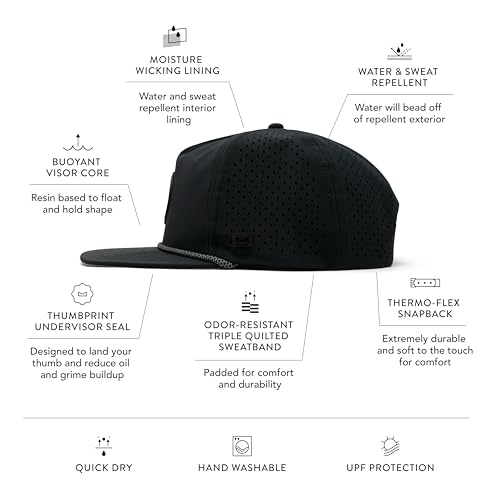 Image of melin Coronado Anchored Hydro, Men's Rope Hat, Water-Resistant