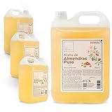 Aceite de Almendras Dulces Puro 20L | Nueva Fórmula Natural | Aceite Puro Profesional Para Masajes e Hidratación | Apto para Todo Tipo de Pieles | Sin Parafina ni Colorantes