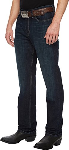 Cinch Men's Silver Label Slim Fit Jean, Performance Dark Rinse, 36W X 32 L #TOP1