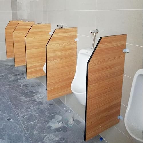 Mampara de orinal elegante para transformar el diseño de baños colectivos