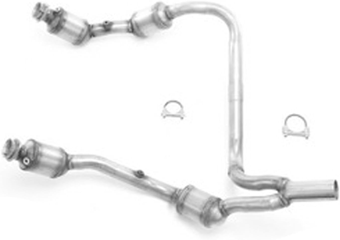 Catalytic Converter Engine Y Pipe Replacement Parts For Jeep Wrangler 2007 2008 2009 3.8L