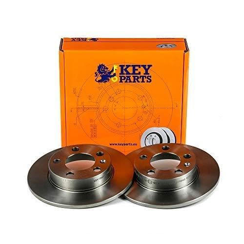 Image of Key Parts KBD4296 Brake Disc Pair To Fit GM Nissan Renault Vans 01-