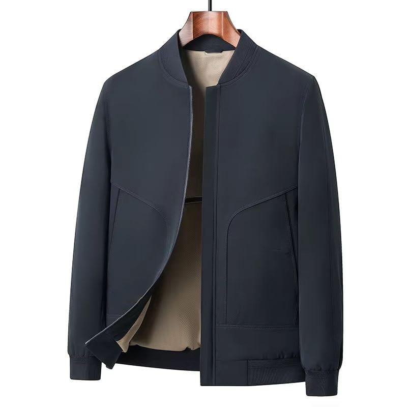Veste à col de baseball pour homme style décontracté de mi-saison - 2