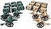 Toy Essentials 24 Pc Green Desert Army Battle Cannons