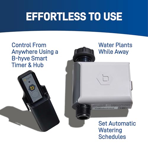 Orbit 50022 Medium-Area 1-Zone All-in-One Automatic Watering System with B-hyve Smart Hose Watering Timer and B-hyve Smart Wi-Fi Hub by Orbit - Image 3