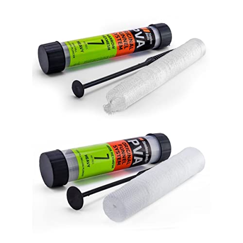 Filet PVA Hexmesh Tandem Baits tunnel large étroit matériel de pêche à la carpe 2x7 m