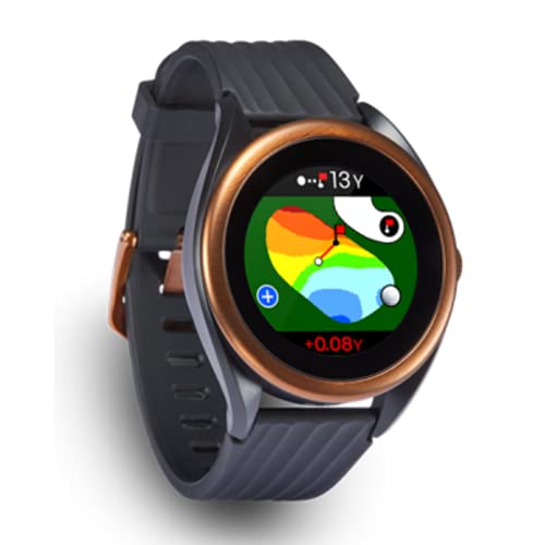 VOICE CADDIE T8 Golf GPS Watch, Black
