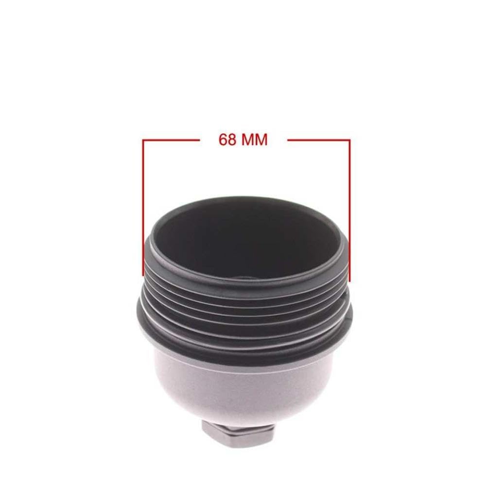 Compatibile con A6601800038 Filtro dell'olio motore Cappellino per alloggiamento per la città Cabrio Fortwo Diesel A 660 180 0038 Sostituzione del mercato post -vendita universale