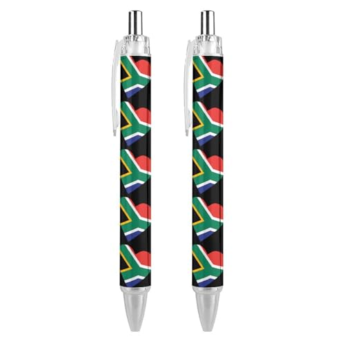 Bolígrafos retráctiles de punta fina para escribir sin manchas en la oficina, pack de 4