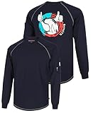 BOCOMAL FR Shirt Heather Series 6oz Flame Resistant T Shirt NFPA2112 CAT2 Fire Retardant Crew Work Shirts