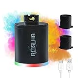 Hookah Pump - Mini Portable Charcoal Starter, Coal Burner Assistant, Hookah Preheating Kit, Smoke Bar Accessories/With Rechargeable Battery (Black)