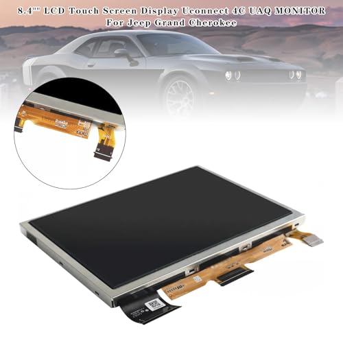 Image of 8.4 inch LCD Touch Screen Display Uconnect 4C UAQ MONITOR For Challenger /Durango /Charger /Wrangler /Compass /Gladiator 2018-23, for RAM 1500 2500 3500 Chassis Cab 2018-23, 68388550AB