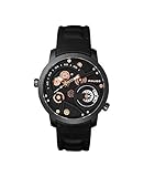 3 Zeiger - Datum Police Unisex Erwachsene Analog Quarz Uhr mit Leder Armband PL15471JSB.02